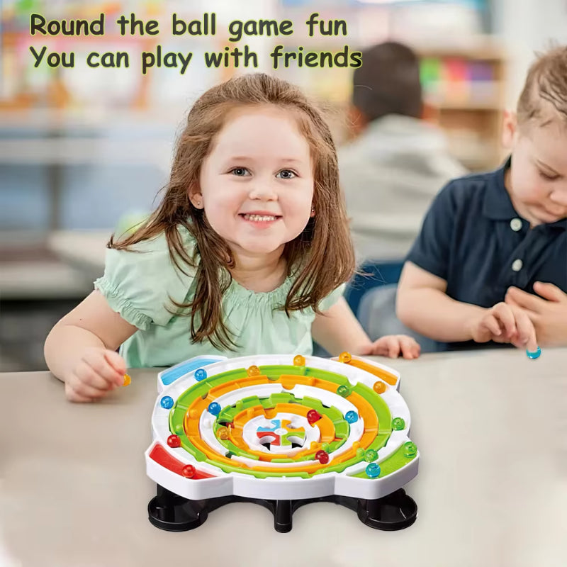 Round Ball Games Parent-child Interactive Puzzle Line Strategy Board Logical Thinking Training Toys For Children's Birthday Gift