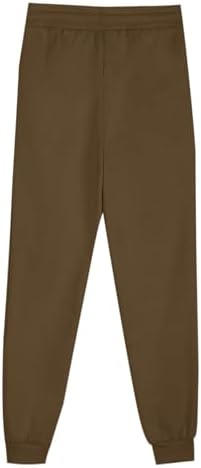 TANGNADE Fleece-Lined Womens Medium Weight Sweatpants
