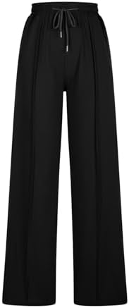 Trendy Wide Leg Running Joggers for Women