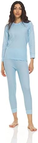 Thermal sets for women- soft breathable and warm premium cotton-poly blend
