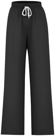 TANGNADE Womens Wide Leg Joggers Plus Size Comfy versatile Look