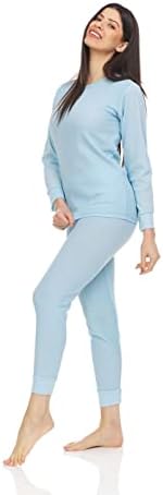 Thermal sets for women- soft breathable and warm premium cotton-poly blend