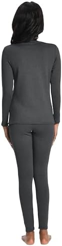 Warm and Comfortable Thermal Set for Women - Heavyweight Fleece Lined Basis