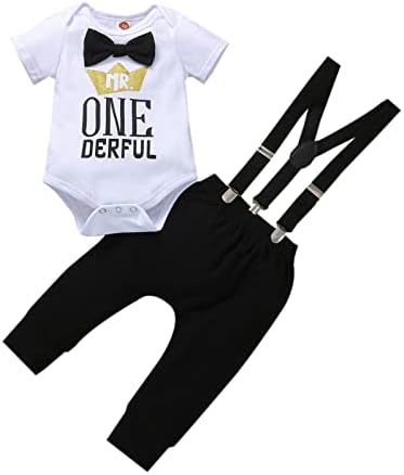 Baby Boy 1st Birthday Party Outfit Set
