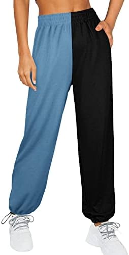 Womens Baggy High Waisted Sweatpants with Pockets 1