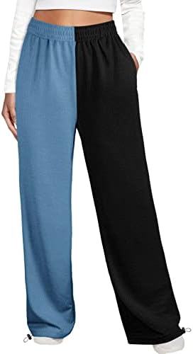Womens Baggy High Waisted Sweatpants with Pockets 1