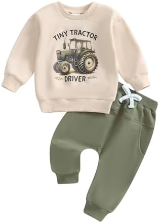 Cozy Toddler Boys Fall Winter Set