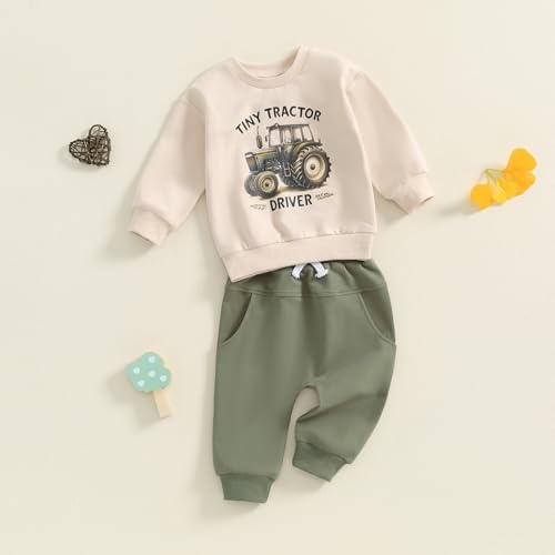 Cozy Toddler Boys Fall Winter Set