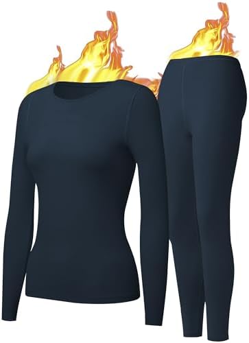 Premium Thermal Underwear Base Layer Set for Women Athletic and Supportive