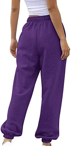 High-Waisted Womens Jogger Sweatpants with Pockets for Comfort and Style