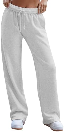 Wide Leg Workout Sweatpants Women
