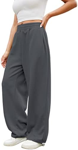 WROLLEM Womens Comfortable Wide Leg Sweatpants