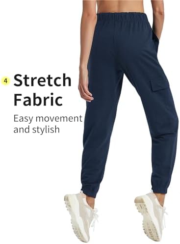 PULI Womens Cargo JoggerPants