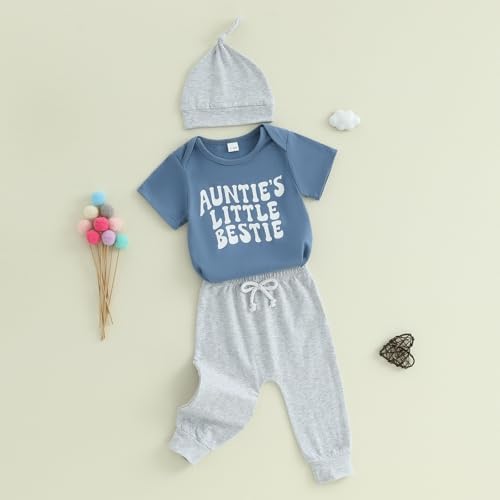 Newborn Baby Boy Summer Romper Set