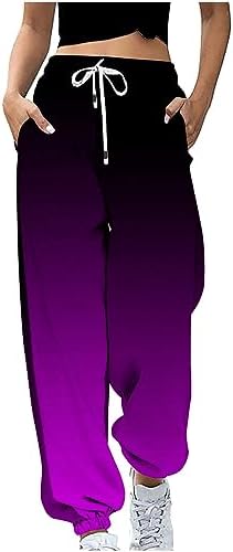 Lawor Teen Girls Gradient sweatpants