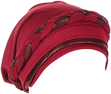 Soft African Pattern Turban Beanie for Women Girls