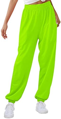 womens baggy sweatpants with pockets and slit