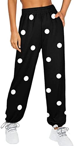 WomenS Sweatpants Set - 3-Piece - Aesthetic Package Baggy High Waisted with Pockets