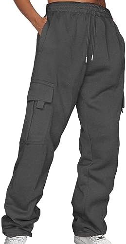 Breathable Colorblocking Womens Casual Sweatpants