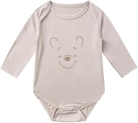 Disney Winnie the Pooh Baby Boys 4 Pack Bodysuit Set