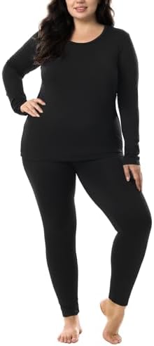 HOdo Plus Size Thermal Pajamas