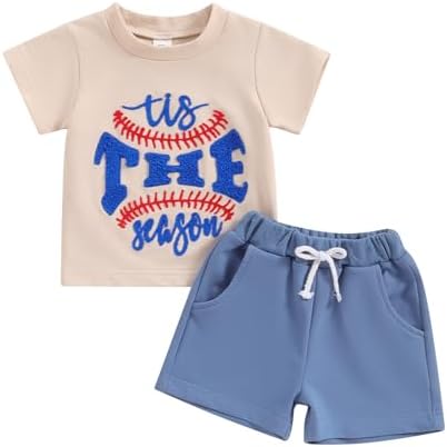 DNOMAID YZARC Toddler Baseball Outfit - Set