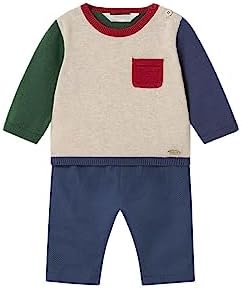 Mayoral Jersey and Long Trousers Set for Baby Boys Pine