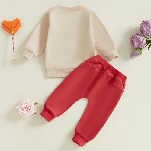 Valentines Toddler Outfit Set