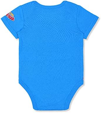 Marvel Avengers Boys Bodysuit and Jogger Set Vibrant Red Floral Design