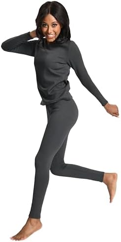 Warm and Comfortable Thermal Set for Women - Heavyweight Fleece Lined Basis