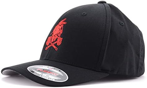 Red Squadron Indian Embroidered Flexfit Hat