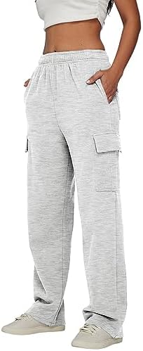 Midelxp Womens Cargo Joggers