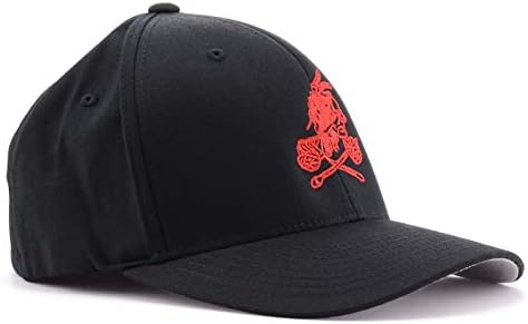 Red Squadron Indian Embroidered Flexfit Hat