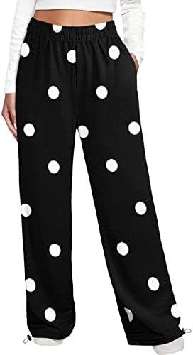 WomenS Sweatpants Set - 3-Piece - Aesthetic Package Baggy High Waisted with Pockets