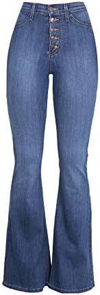 Curvy Slim Fit Bootcut Denim Pants