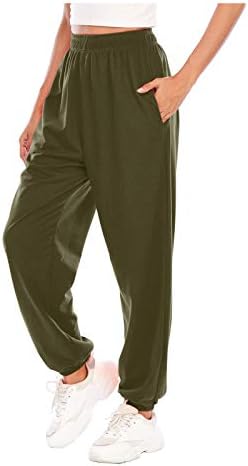 Pulse High-Waisted Sweatpants for WomenVIBRANT PocketsLoose Fitus