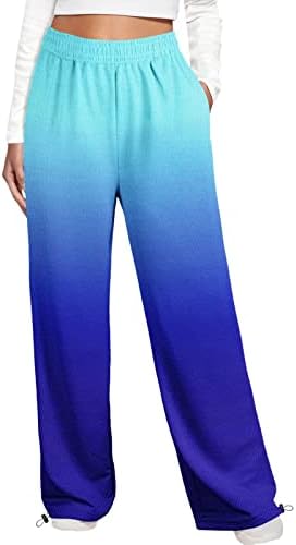 sdbrld Grey Baggy High Waisted Sweatpant for Women