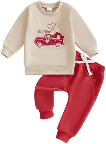 Valentines Toddler Outfit Set