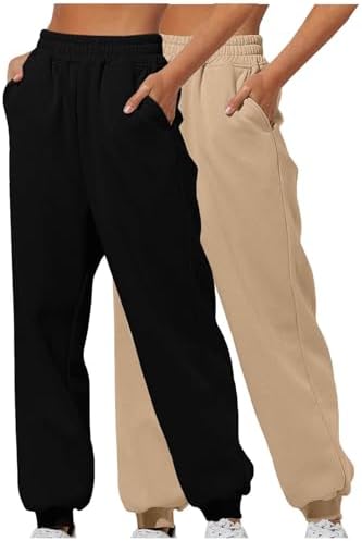 Generic 2-Piece Comfortable Yoga JoggerTee for Women