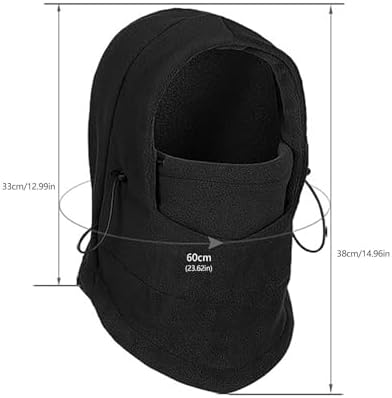Windproof Full Cover Riding Mask for Winter Flexible and Warm