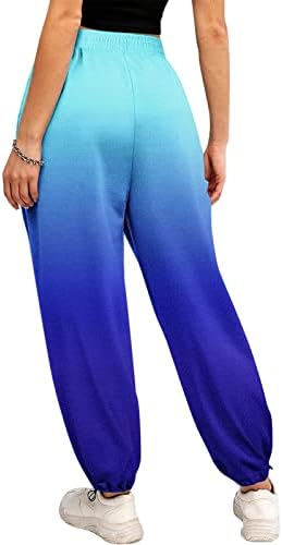 sdbrld Grey Baggy High Waisted Sweatpant for Women