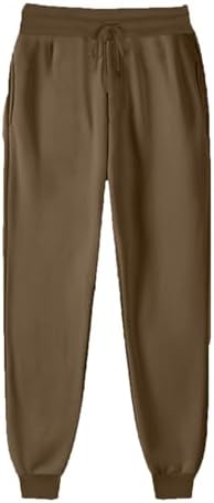 TANGNADE Fleece-Lined Womens Medium Weight Sweatpants