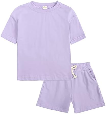 Trendy Summer Set for Kids - Solid and Printamment t