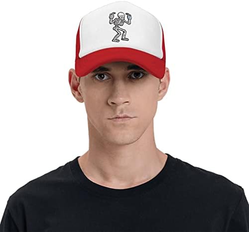 YGXZDisco Drinking Skull Funny Baseball Cap Adjustable Hat