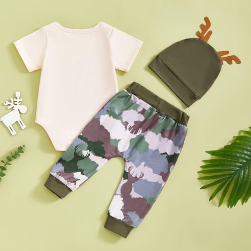 Newborn Boys Summer Outfit Set Fun Comfortable for Dads Buddy