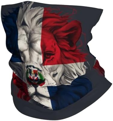 Dominican Lion Flag BandanaMask