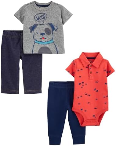 Simple Joys by Carters Baby Boys 4-Piece Pjs Set