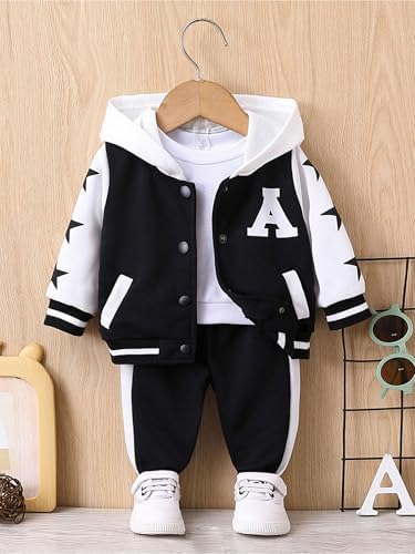 YONGHS Kids 2Pcs Loose Activewear Set