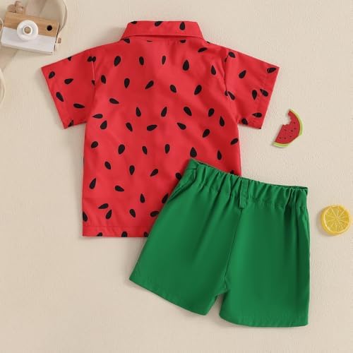Motlapol Toddler Watermelon Outfit Set