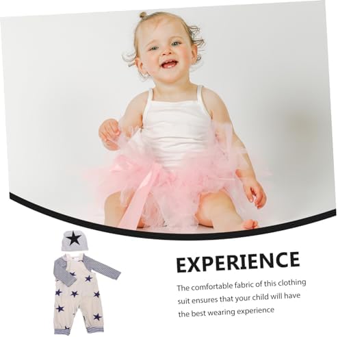 Spring Printed suspenders Set for Newborn Boys